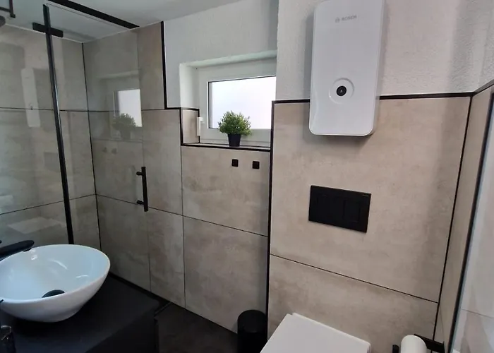 Tiny House Am Dillich - Hunde Willkommen - Eigener Eingezaeunter Garten - Ruhige Lage - Klima Nyaraló Borken