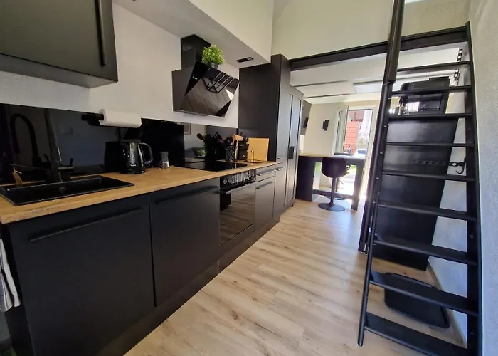 Tiny House Am Dillich - Hunde Willkommen - Eigener Eingezaeunter Garten - Ruhige Lage - Klima Nyaraló *