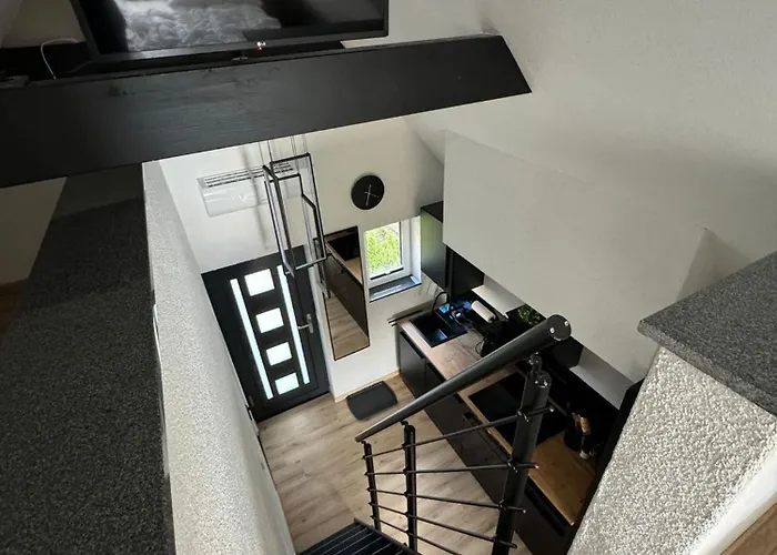 Tiny House Am Dillich - Hunde Willkommen - Eigener Eingezaeunter Garten - Ruhige Lage - Klima * Borken