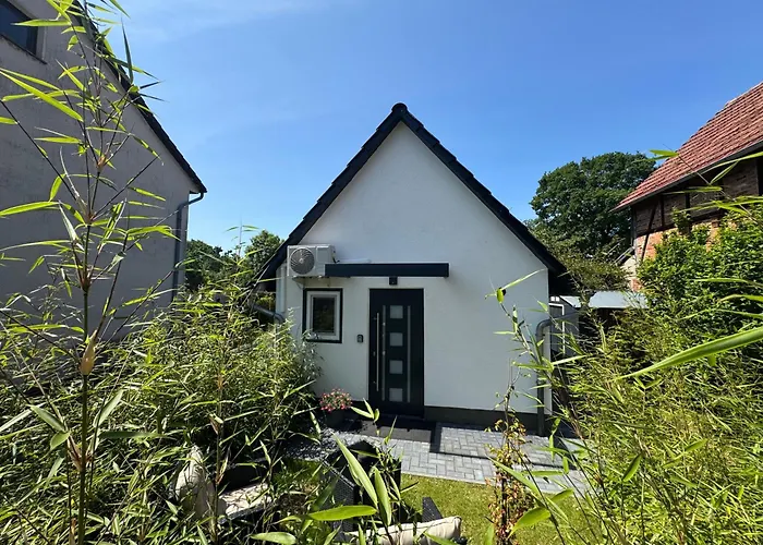 別荘 Tiny House Am Dillich - Hunde Willkommen - Eigener Eingezaeunter Garten - Ruhige Lage - Klima